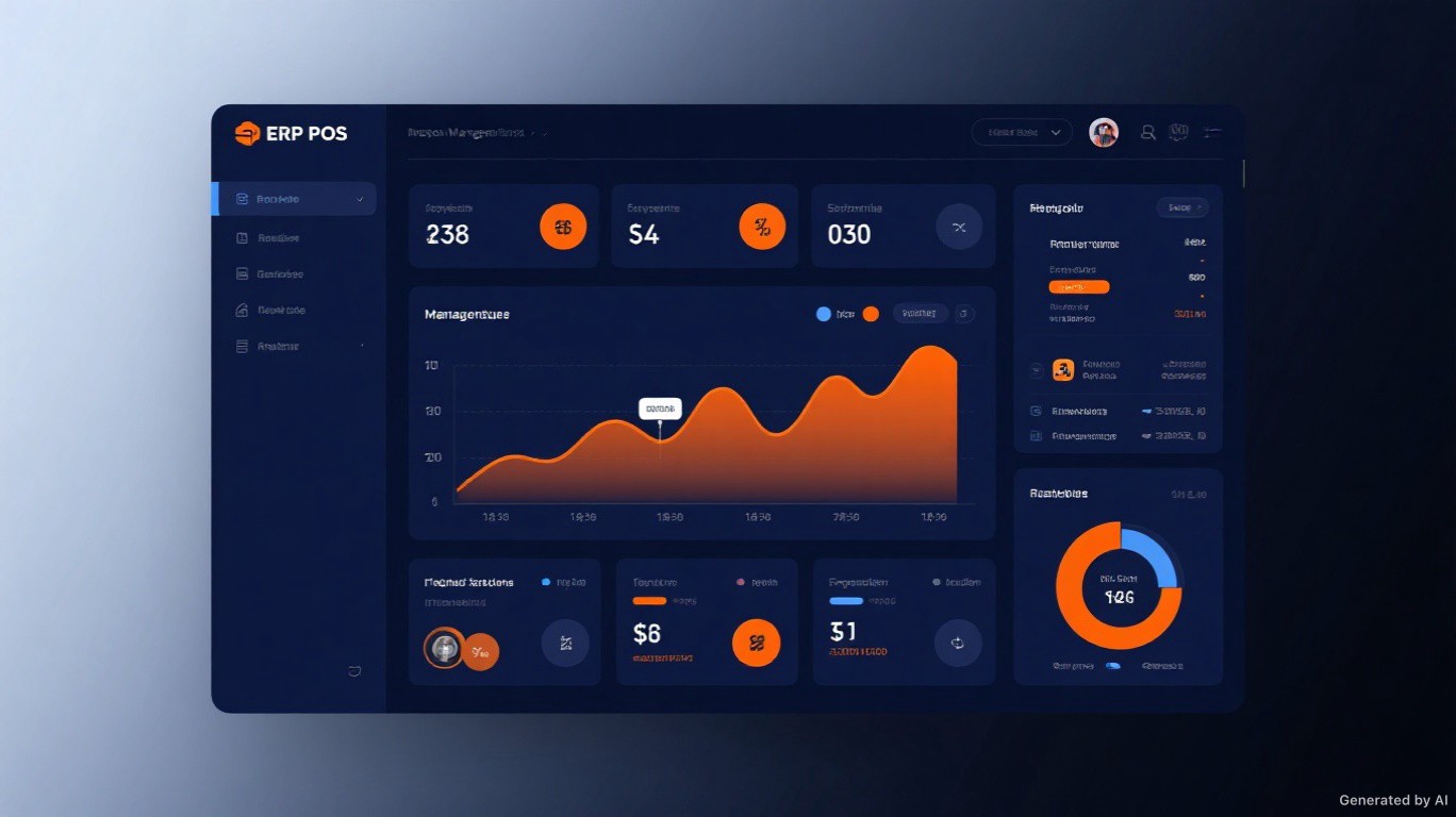 Vivid Mart ERP POS Dashboard